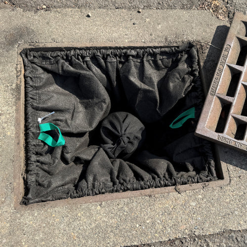 Drain Web for Heavy Metals-w/BioChar Pillow