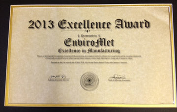 EnviroMet Receives Excellence Award