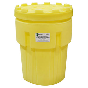 95-Gallon Poly-Overpack® Salvage Drum, Yellow