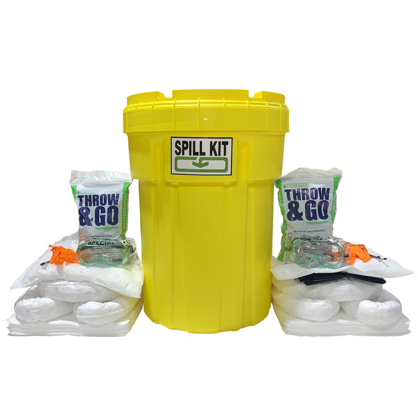 30 Gallon OverPack Oil-Only Spill Kit