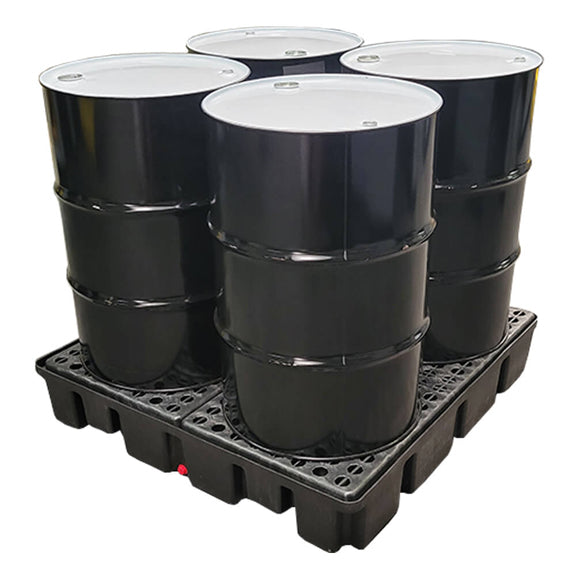 Black Diamond 4 Drum Spill Pallet