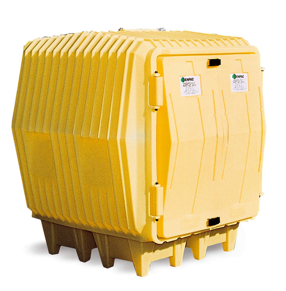 Hazard Hut® Poly Drum Shed